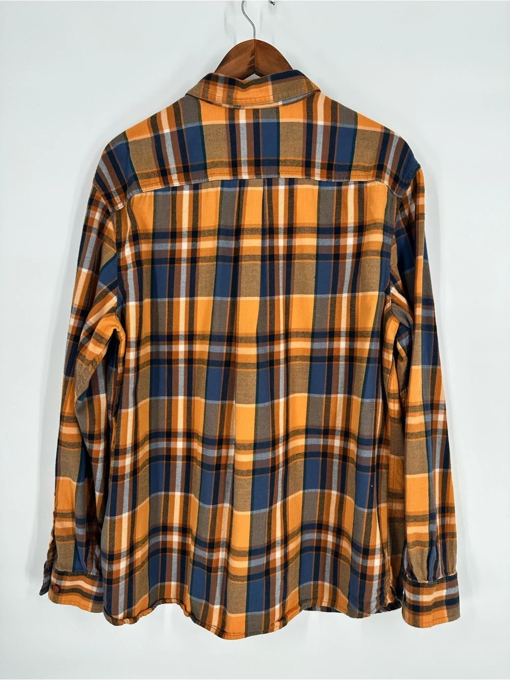 THE NORTH FACE Men Classic Plaid Arroyo Lightweight Flannel Button Down Shirt XL